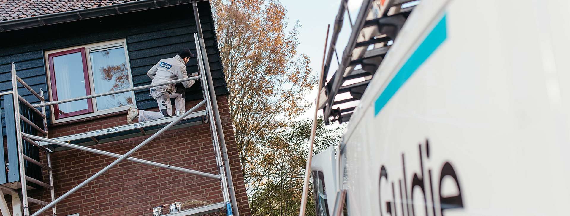 Gevelrenovatie door Guldie Barneveld